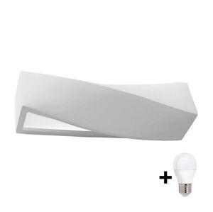 Brilagi Brilagi -  LED Nástěnné svítidlo KERRY 1xE27/7,5W/230V keramika/bílá