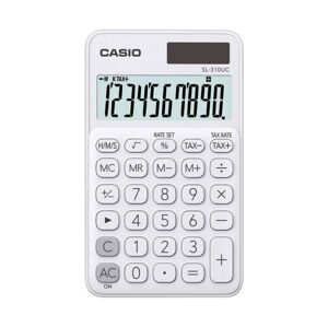 Casio Casio - Kapesní kalkulačka 1xLR54 bílá