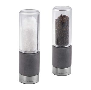Cole&Mason Cole&Mason - Sada mlýnků na sůl a pepř REGENT CONCRETE 2 ks beton 18 cm