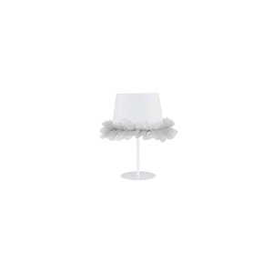 Dětská stolní lampa BALLET 1xE14/40W/230V bílá/šedá