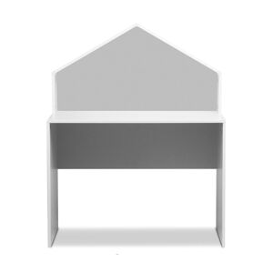 Konsimo Sp. z o.o. Sp. k. Dětský psací stůl MIRUM 126x100 cm bílá/šedá