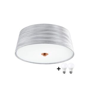 Eglo Eglo 32111- LED Stropní svítidlo FONSEA 1 2xE27/9W/230V stříbrná/měděná