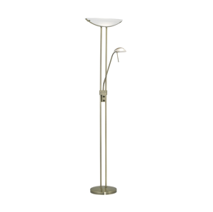 Eglo EGLO 85974 - Stmívatelná stojací lampa BAYA 1xR7s/230W + 1xG9/33W bronz