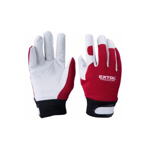 Extol Extol Premium - Pracovní rukavice velikost 10" červená/bílá