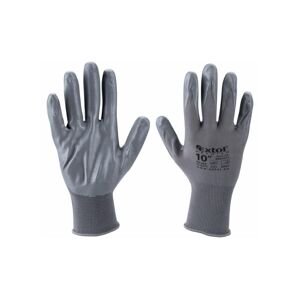 Extol Extol Premium - Pracovní rukavice velikost 10" šedá