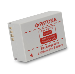 PATONA PATONA - Baterie Canon NB7L 750mAh Li-Ion