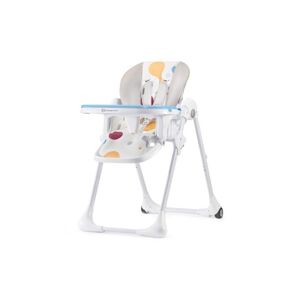 Kinderkraft KINDERKRAFT - Dětská jídelní židle YUMMY béžová/bílá