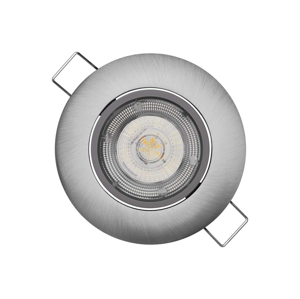 LED Podhledové svítidlo EXCLUSIVE 1xLED/5W/230V 4000 K stříbrná