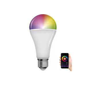 LED RGB Stmívatelná žárovka GoSmart A65 E27/14W/230V 2700-6500K Tuya