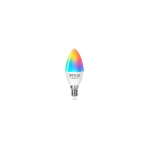 LED RGBW Žárovka C37 E14/5W/230V 3000-6500K Wi-Fi -
