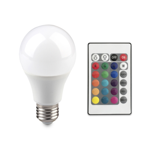 LED RGB Stmívatelná žárovka E27/8,5W/230V 2700K