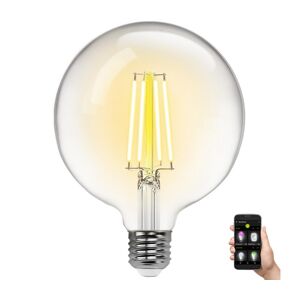 B.V. LED Stmívatelná žárovka FILAMENT G125 E27/6W/230V 2700-6500K Wi-Fi -