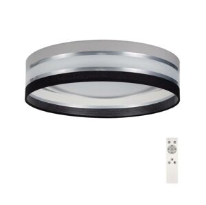 LED Stmívatelné stropní svítidlo SMART CORAL LED/24W/230V černá/šedá + DO