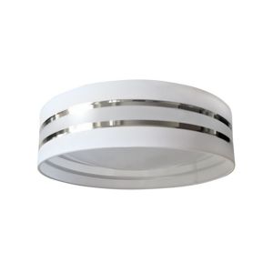 LED Stropní svítidlo CORAL 1xLED/24W/230V bílá/stříbrná