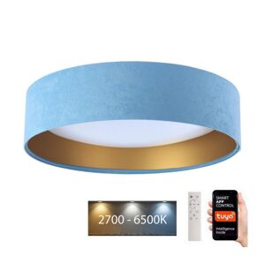 LED Stropní svítidlo SMART GALAXY LED/36W/230V Wi-Fi Tuya modrá/zlatá + DO
