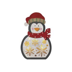 LED Vánoční dekorace 5xLED/2xAA tučňák