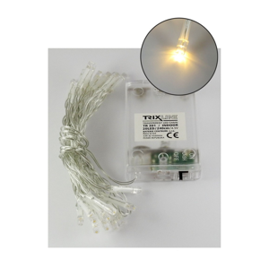 LED Vánoční řetěz 20xLED/2 funkce 2,4m teplá bílá