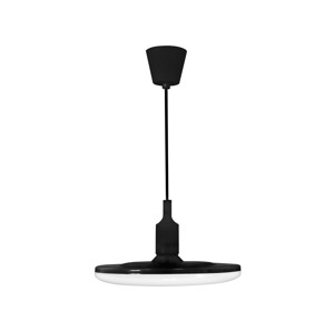 LED Závěsné svítidlo KIKI 1xE27/10W/230V černé