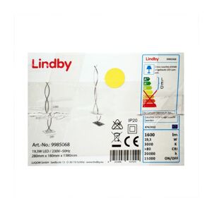 Lindby Lindby - LED Stojací lampa BOBI LED/24W/230V