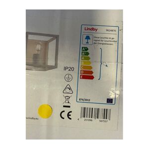 Lindby Lindby - Nástěnné svítidlo MERON 1xE27/60W/230V