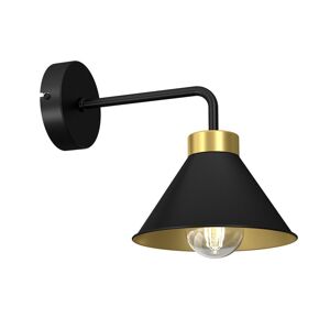 Nástěnná lampa DEMET 1xE27/60W/230V černá/zlatá