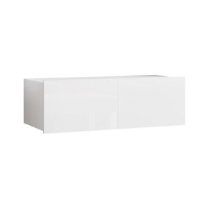MIRJAN 24 Nástěnná skříňka CALABRINI 34x105 cm bílá