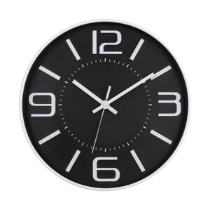 Nástěnné hodiny 1xAA 29 cm černá