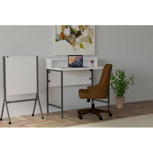 Pracovní stůl USO 90,8x90 cm bílá/černá