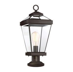 Elstead Quoizel - Venkovní lampa RAVINE 1xE27/60W/230V IP44 černá