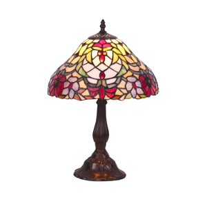 Rabalux Rabalux 8090 - Tiffany vitrážová stolní lampa MIRELLA 1xE27/60W/230V