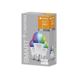 Ledvance SADA 3x LED RGBW Stmívatelná žárovka SMART+ E27/9W/230V 2700K-6500K - Ledvance