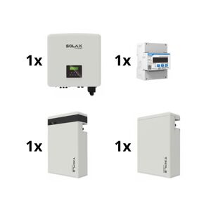 SolaX Power Sol. sestava: 10kW SOLAX měnič 3f + 11,6kWh TRIPLE Power baterie + elektroměr 3f