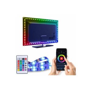LED WiFi Smart RGB pásek pro TV - 4x50cm, USB - (WM58)
