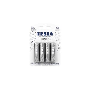 Tesla Batteries Tesla Batteries - 4 ks Alkalická baterie AA SILVER+ 1,5V