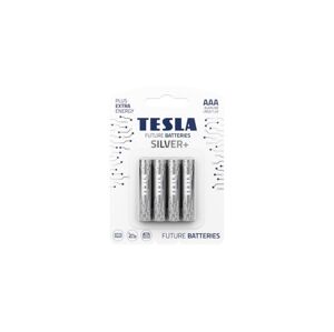 Tesla Batteries Tesla Batteries - 4 ks Alkalická baterie AAA SILVER+ 1,5V