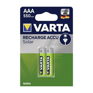 VARTA Varta 56733 - 2 ks Nabíjecí baterie SOLAR ACCU AAA NiMH/550mAh/1,2V