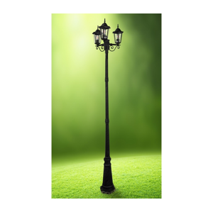 Venkovní lampa LIGURIA 3xE27/60W/230V IP43 2,5m