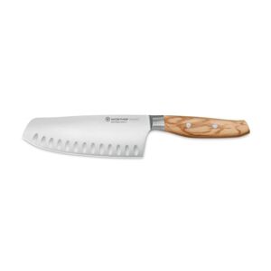 Wüsthof Wüsthof - Kuchyňský nůž santoku AMICI 17 cm olivové dřevo